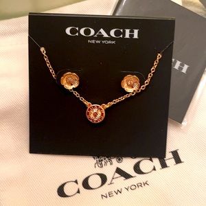 Coach earring set